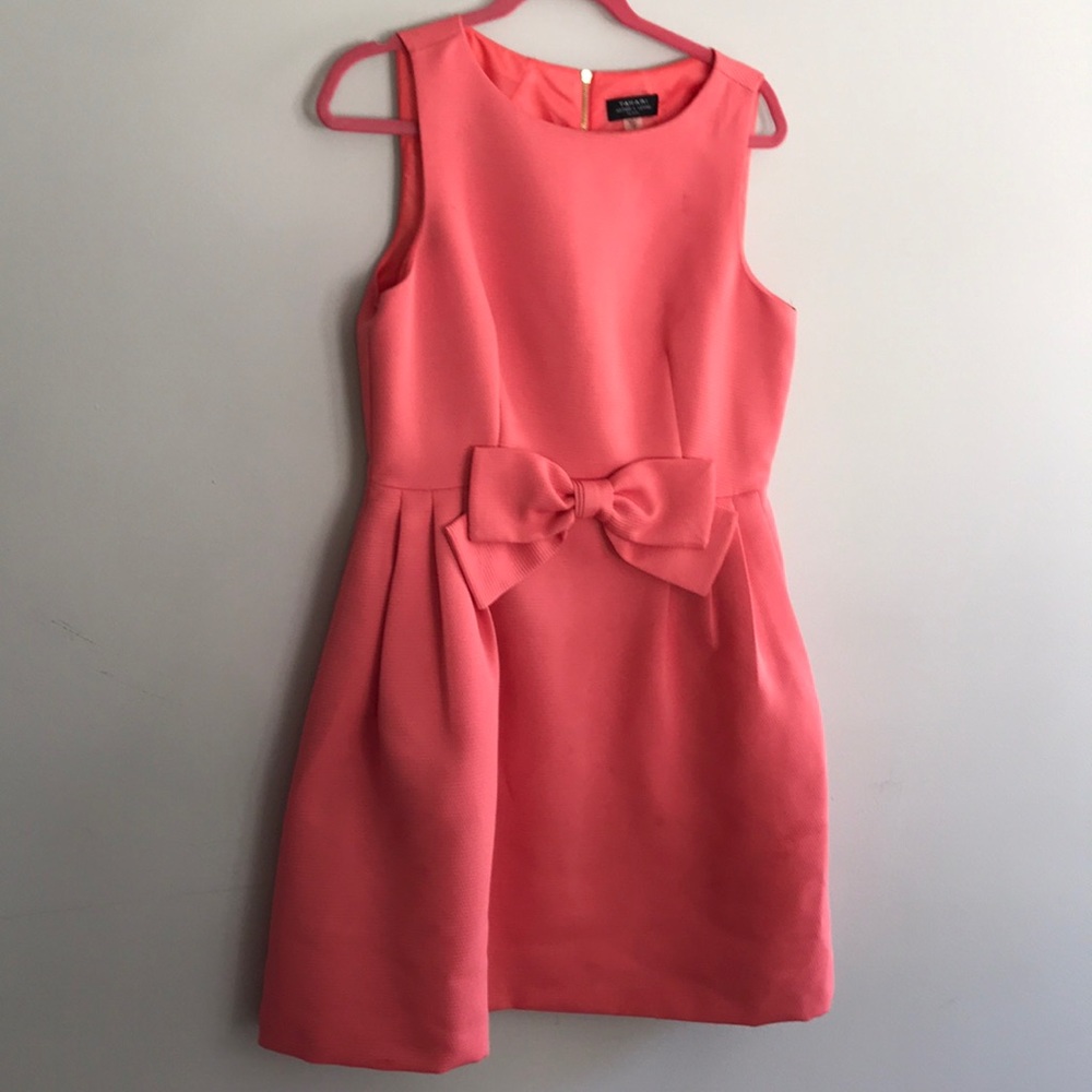 Coral dress